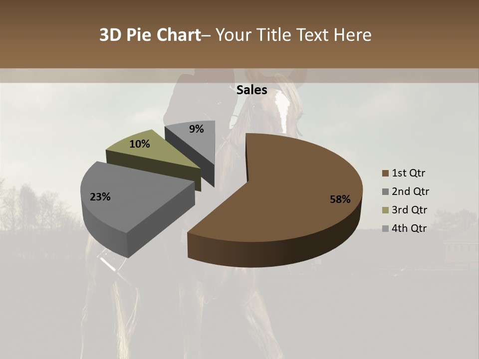 Rider Horse PowerPoint Template