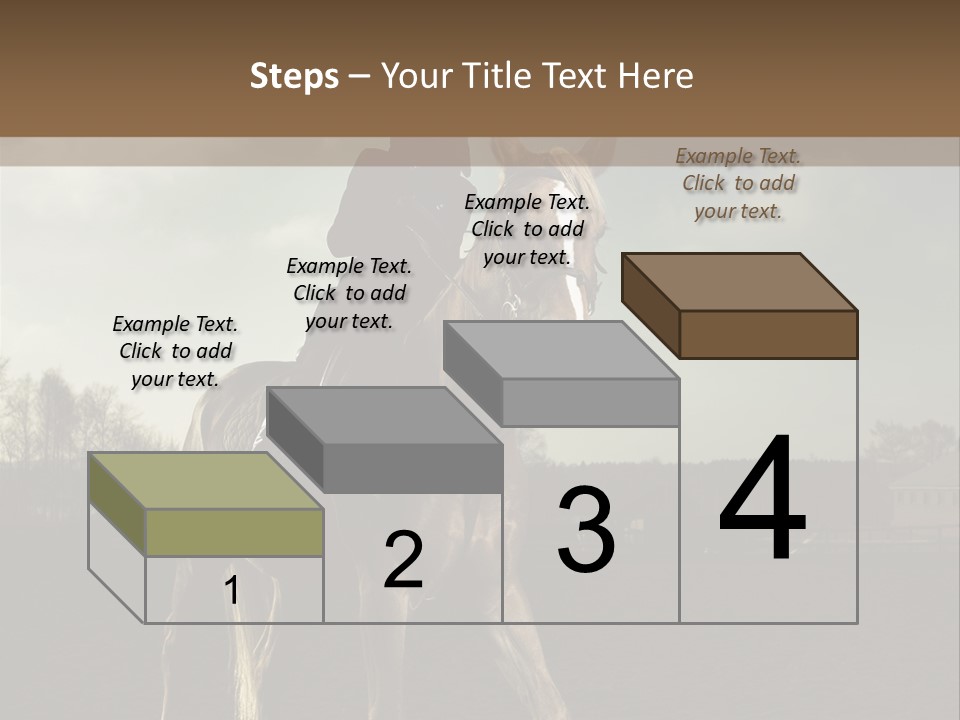 Rider Horse PowerPoint Template