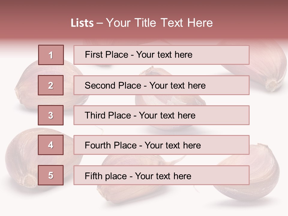 Letter Message Claus PowerPoint Template