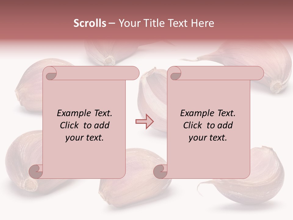 Letter Message Claus PowerPoint Template