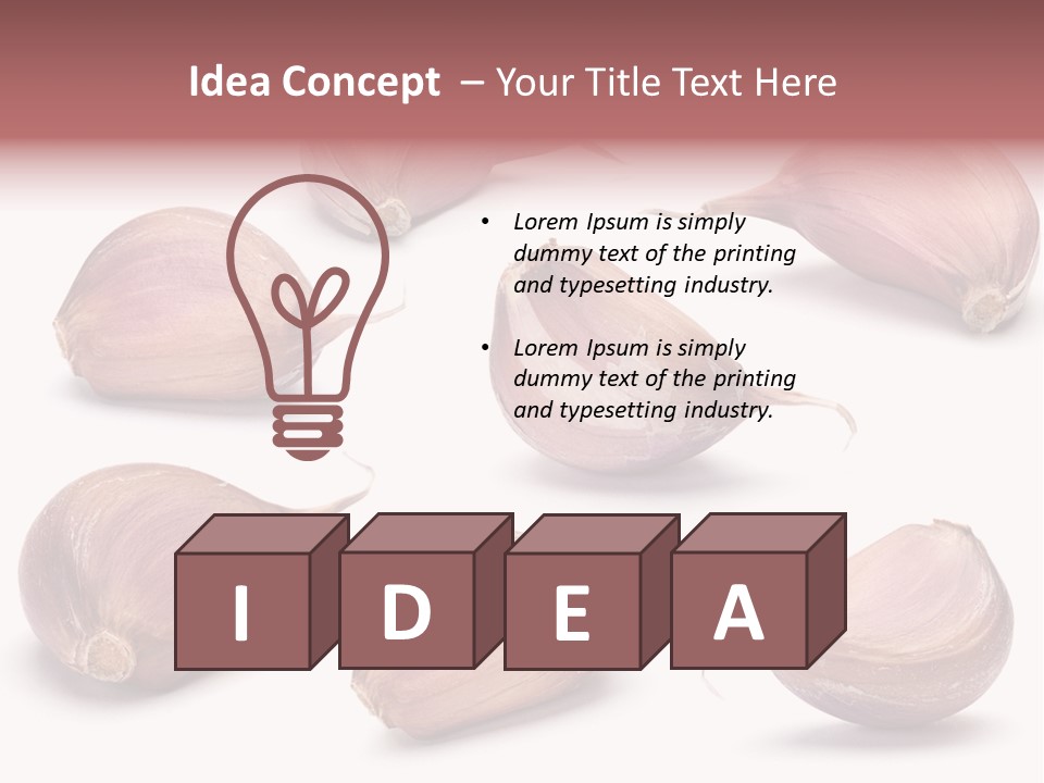 Letter Message Claus PowerPoint Template