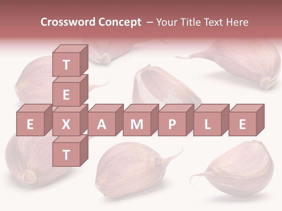 Letter Message Claus PowerPoint Template