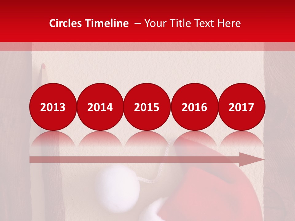 Letter Message Claus PowerPoint Template