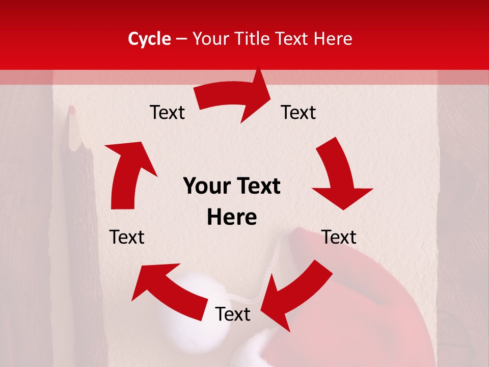 Letter Message Claus PowerPoint Template