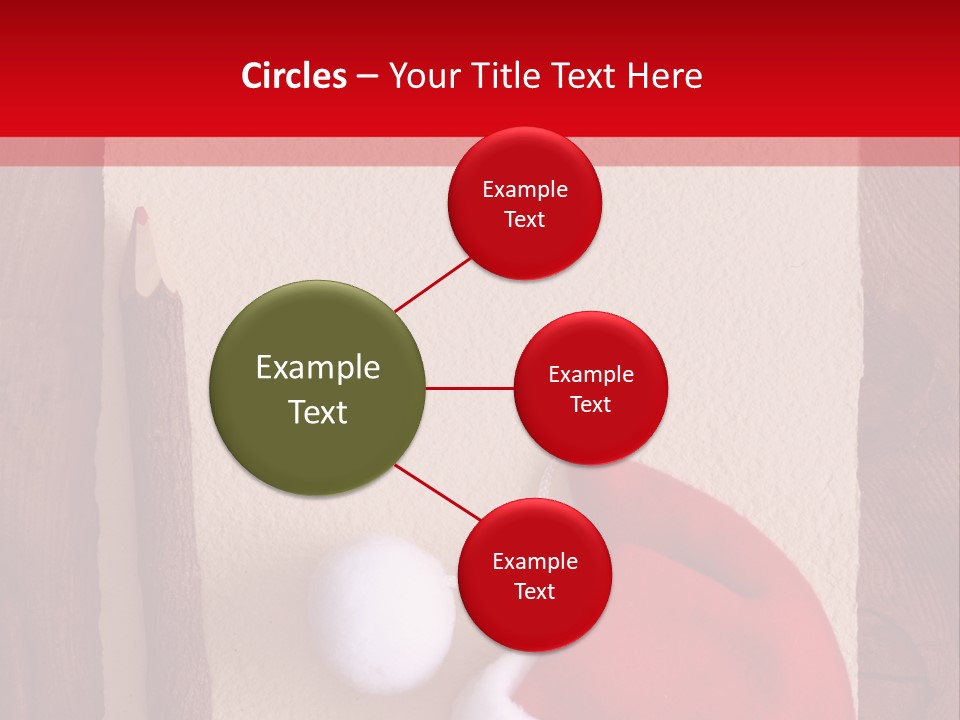 Letter Message Claus PowerPoint Template