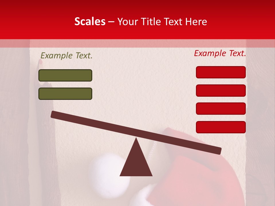 Letter Message Claus PowerPoint Template