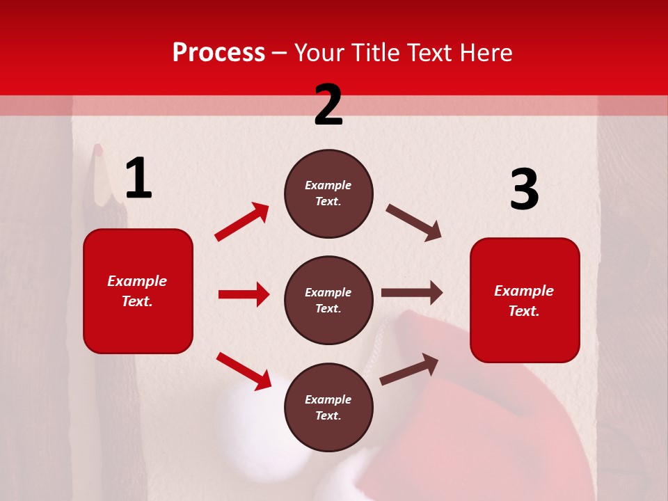 Letter Message Claus PowerPoint Template