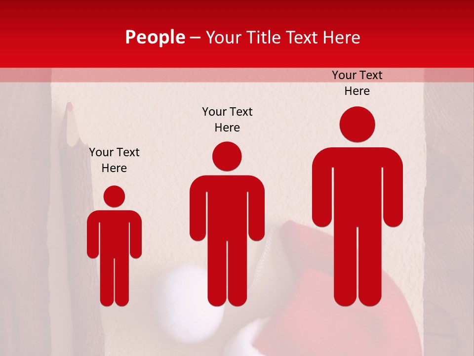 Letter Message Claus PowerPoint Template