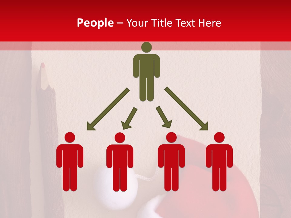 Letter Message Claus PowerPoint Template