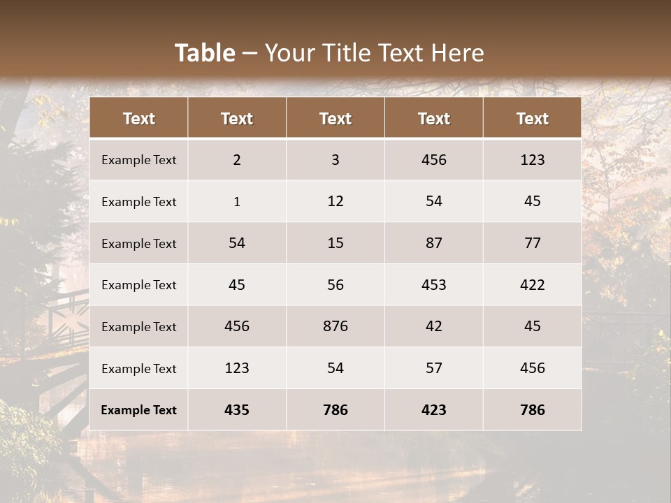 Morning Light PowerPoint Template