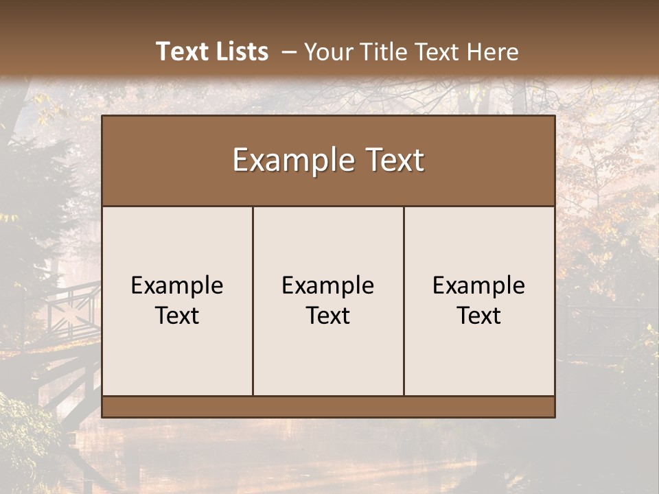 Morning Light PowerPoint Template