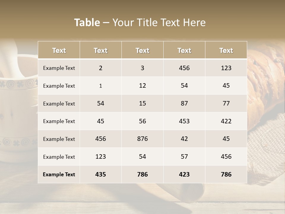 Baking PowerPoint Template