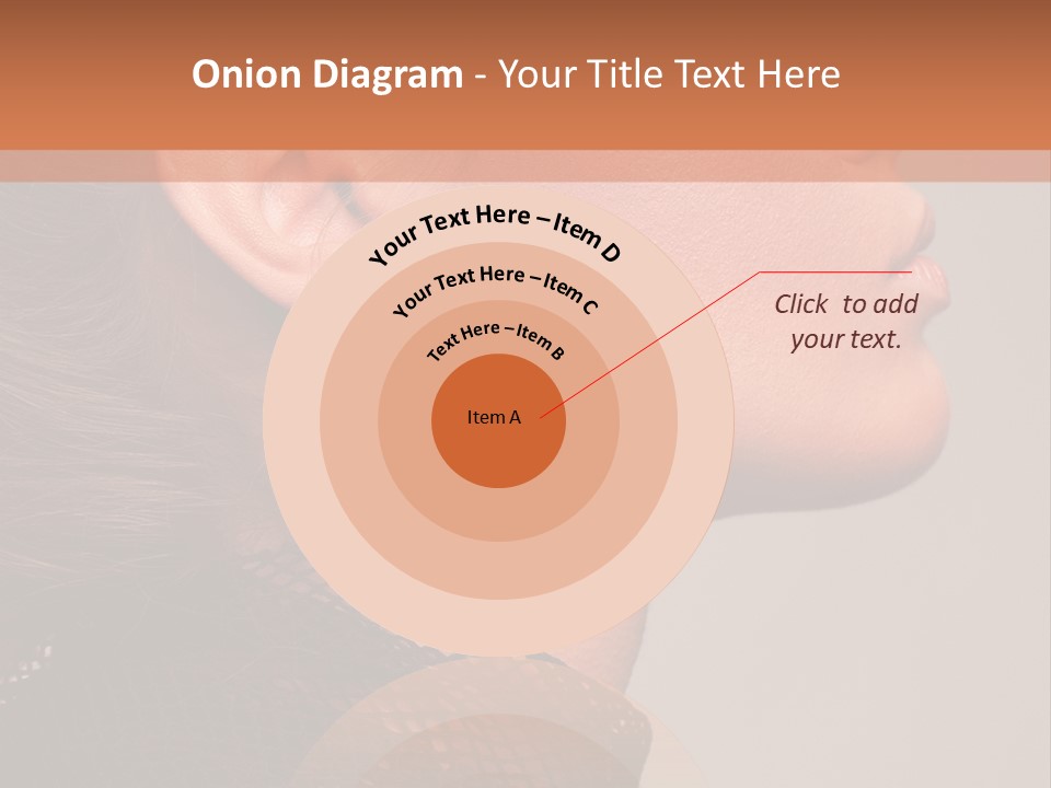 Calm Eyes Black PowerPoint Template