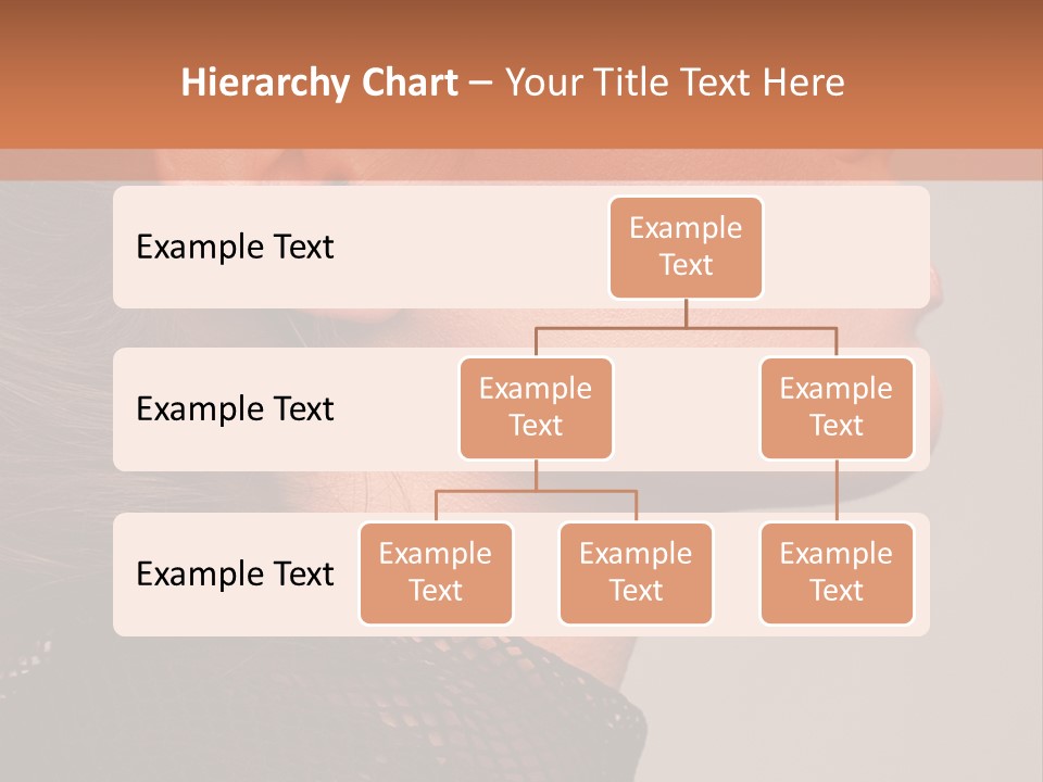 Calm Eyes Black PowerPoint Template