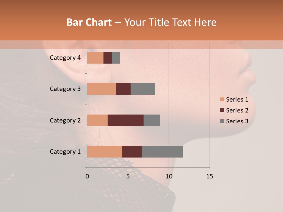 Calm Eyes Black PowerPoint Template