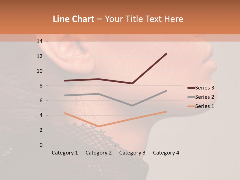 Calm Eyes Black PowerPoint Template
