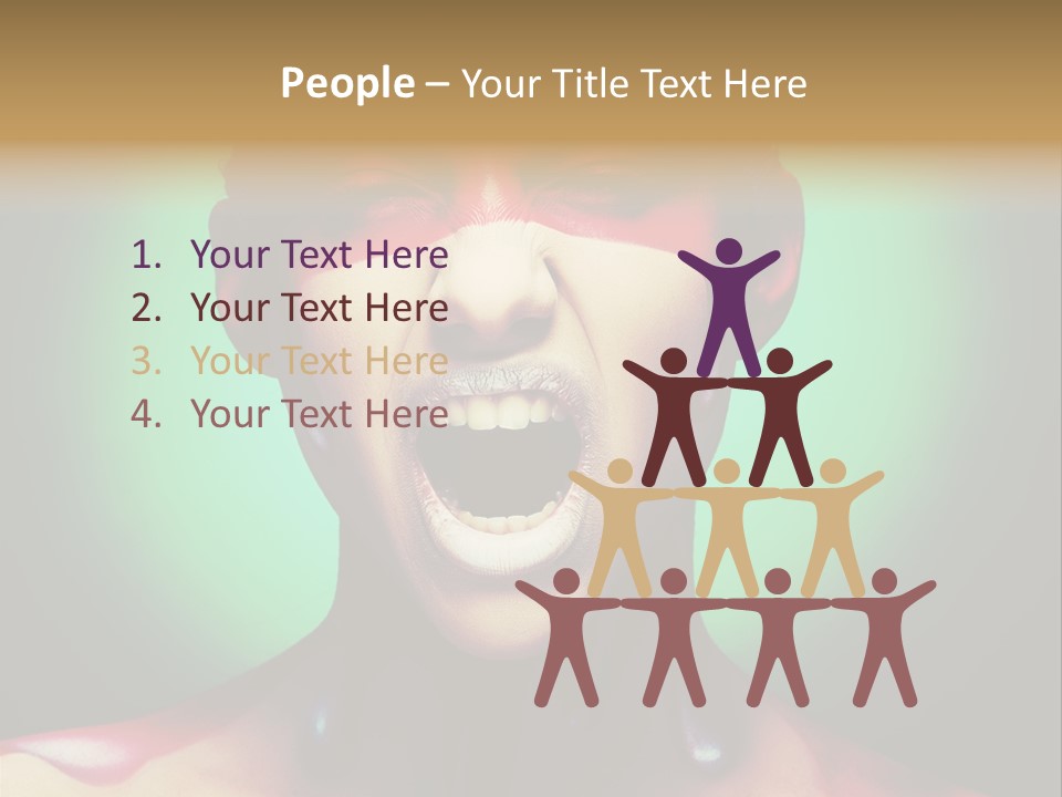 Together Company People PowerPoint Template
