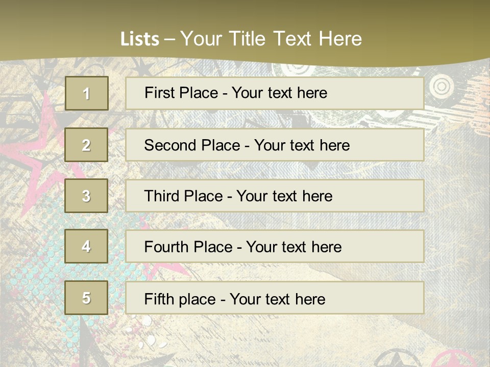 Grunge Art PowerPoint Template