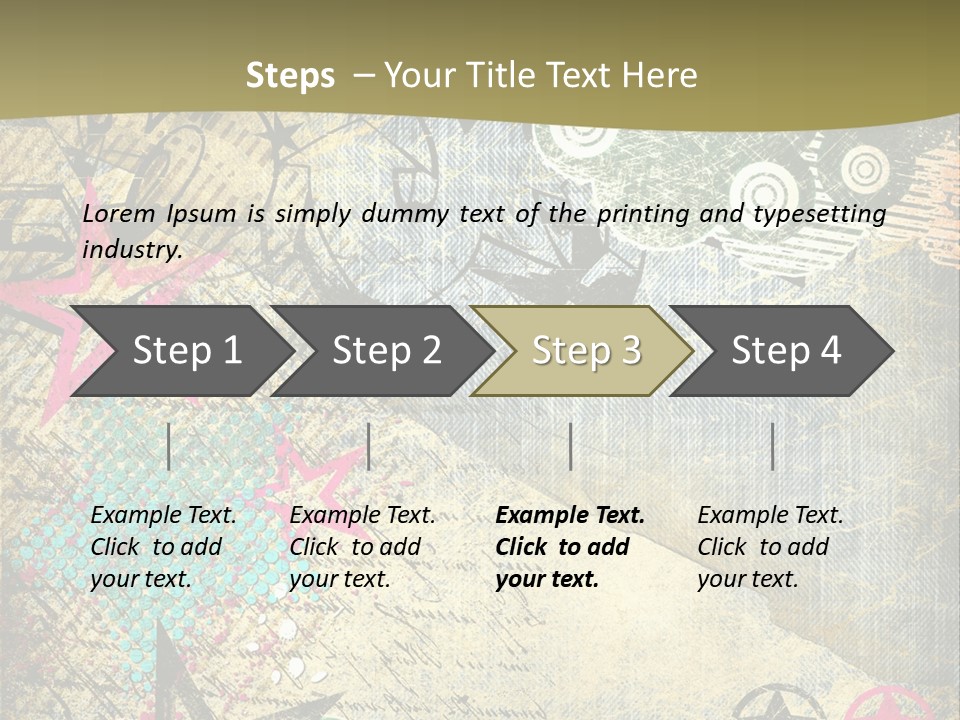 Grunge Art PowerPoint Template