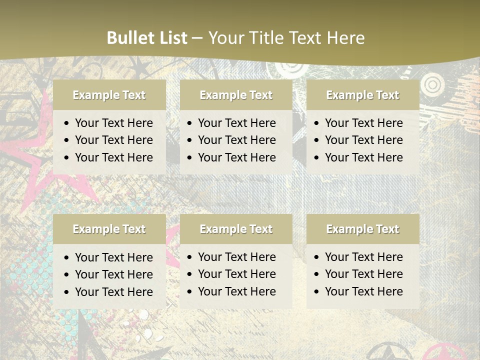 Grunge Art PowerPoint Template