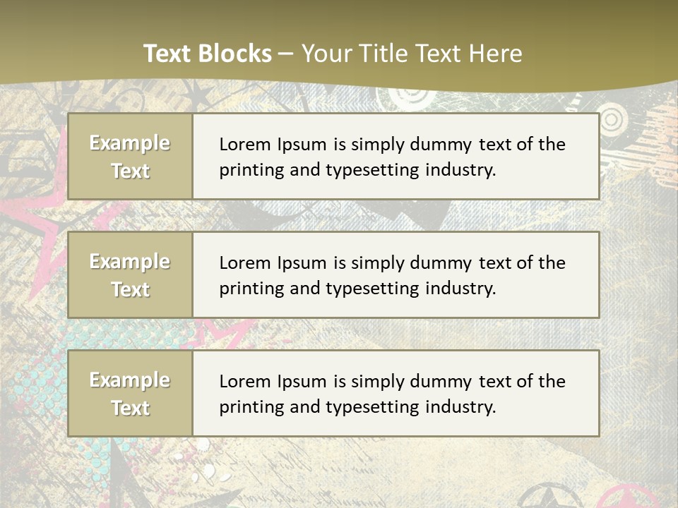 Grunge Art PowerPoint Template