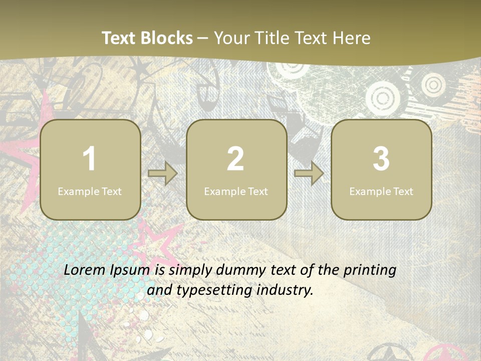 Grunge Art PowerPoint Template