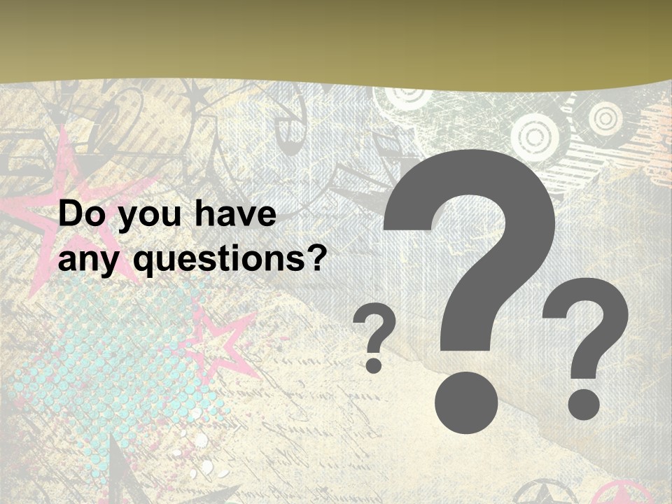 Grunge Art PowerPoint Template