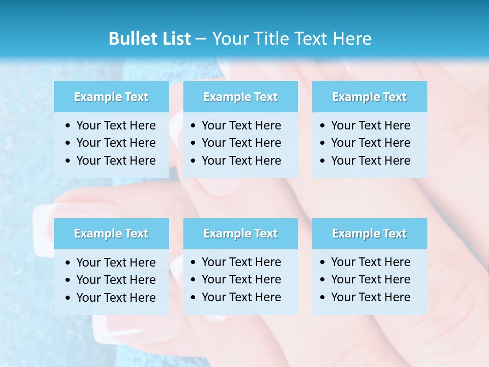 French Unghie PowerPoint Template