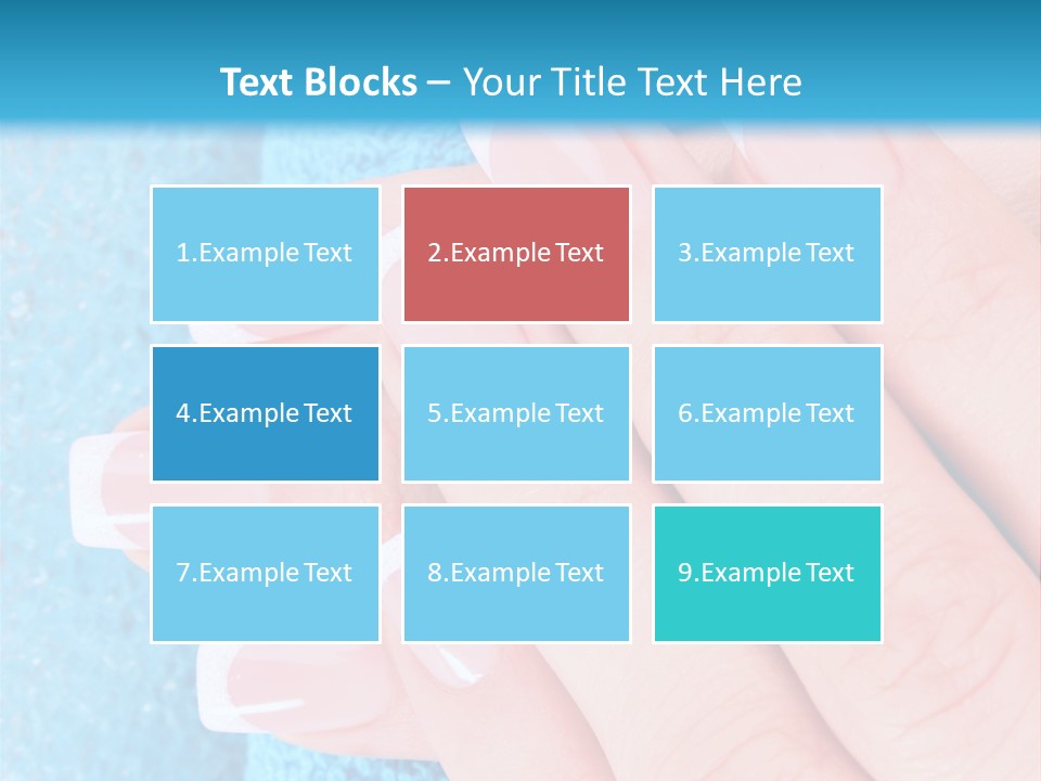 French Unghie PowerPoint Template
