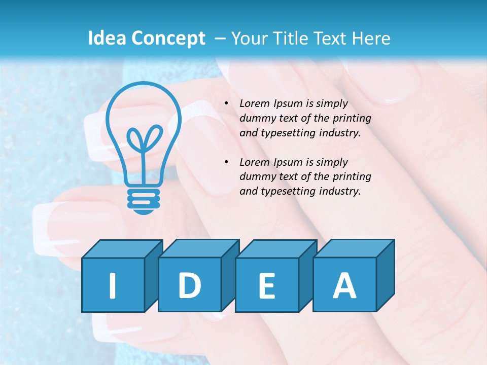 French Unghie PowerPoint Template