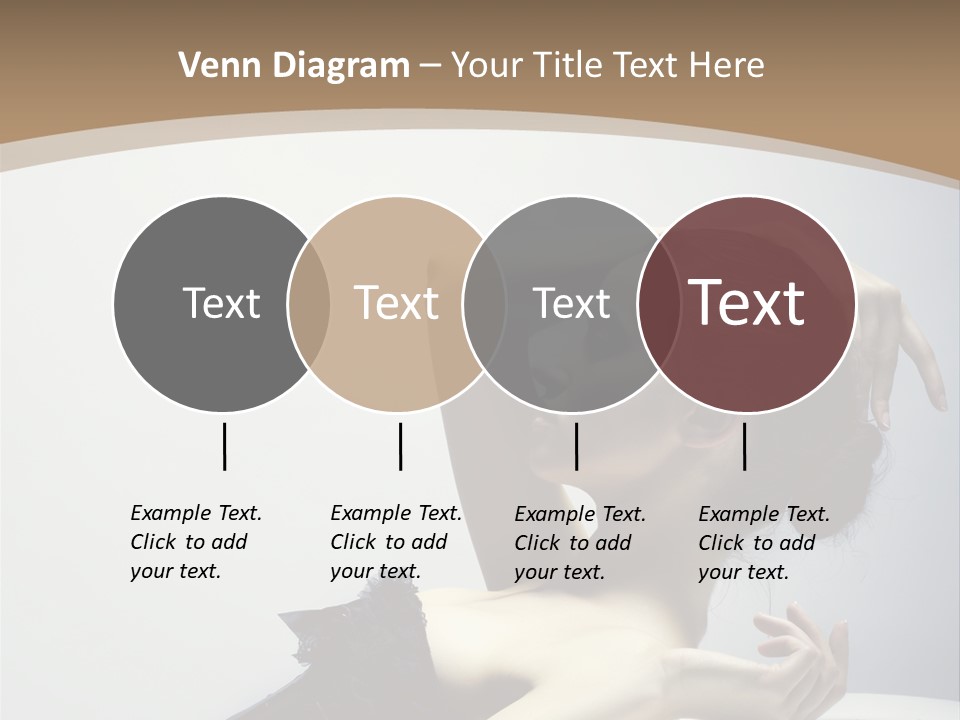 People Fingers Girl PowerPoint Template