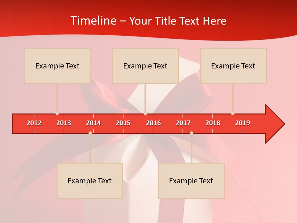Life Present Box PowerPoint Template