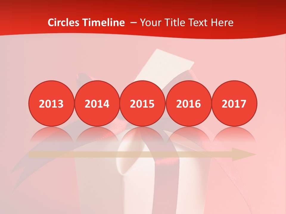 Life Present Box PowerPoint Template