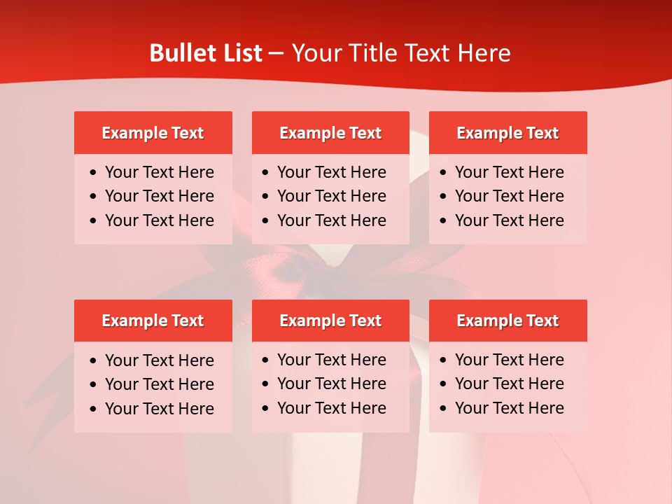 Life Present Box PowerPoint Template