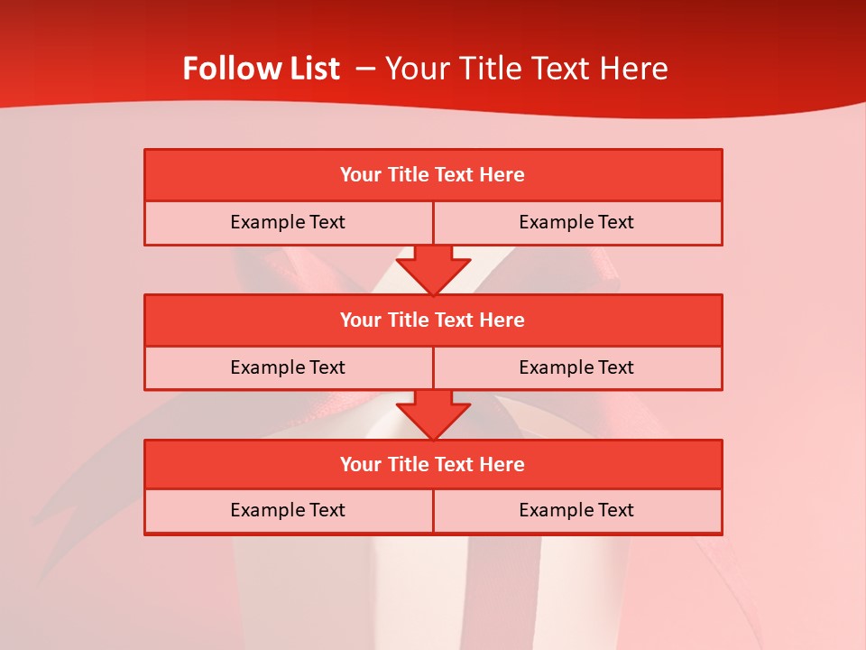 Life Present Box PowerPoint Template