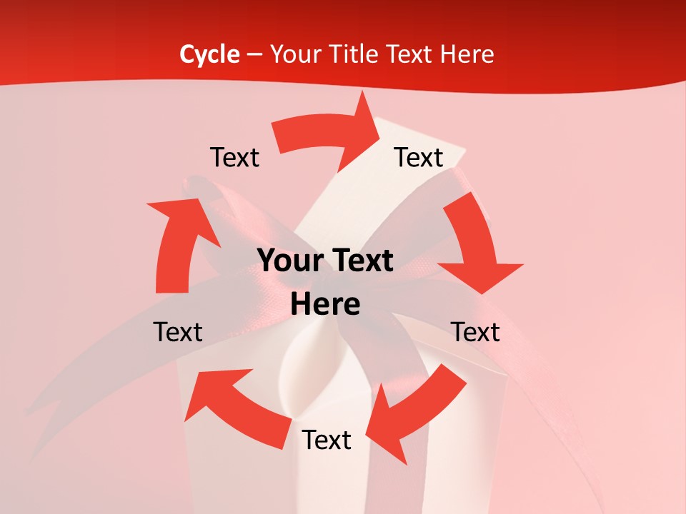 Life Present Box PowerPoint Template
