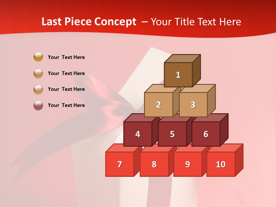 Life Present Box PowerPoint Template