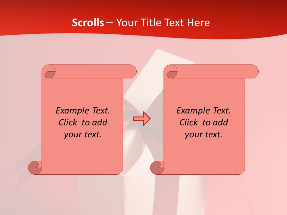 Life Present Box PowerPoint Template