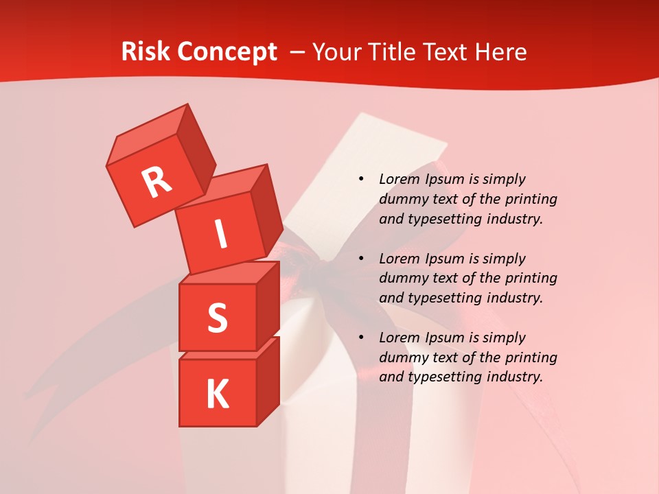 Life Present Box PowerPoint Template