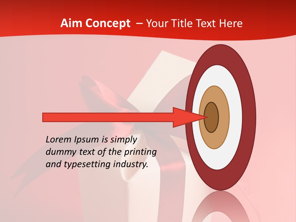 Life Present Box PowerPoint Template