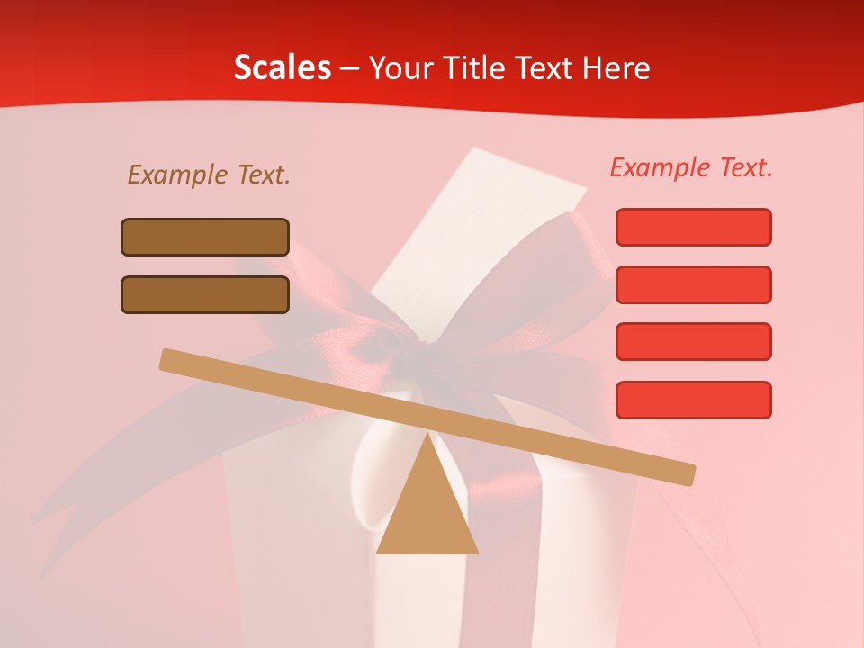 Life Present Box PowerPoint Template