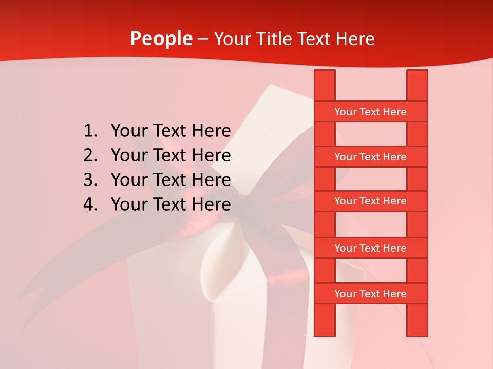Life Present Box PowerPoint Template
