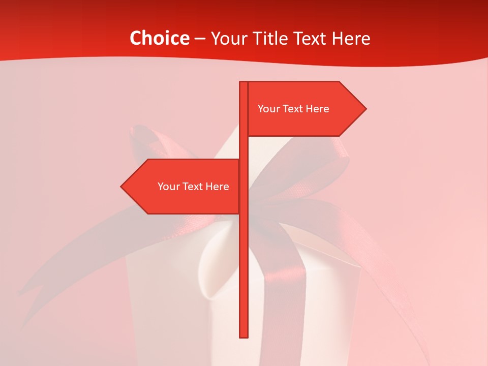 Life Present Box PowerPoint Template