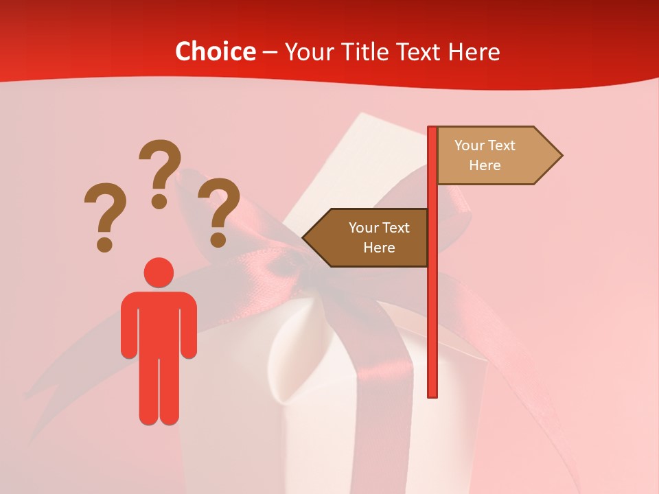 Life Present Box PowerPoint Template