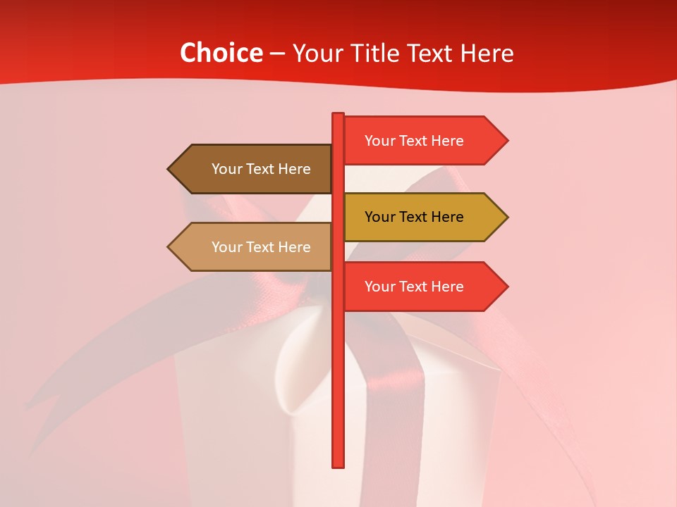 Life Present Box PowerPoint Template