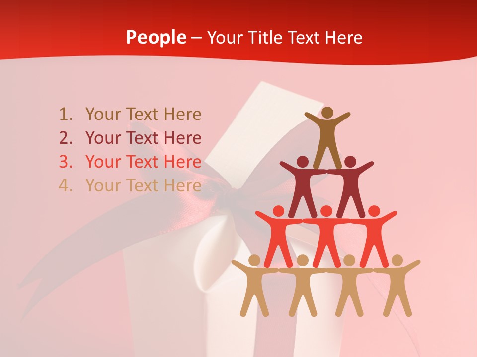 Life Present Box PowerPoint Template