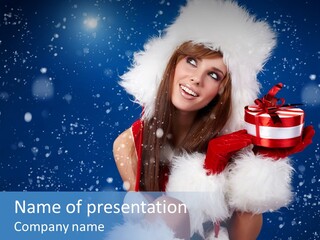 Santa Claus Wallpaper Hd PowerPoint Template