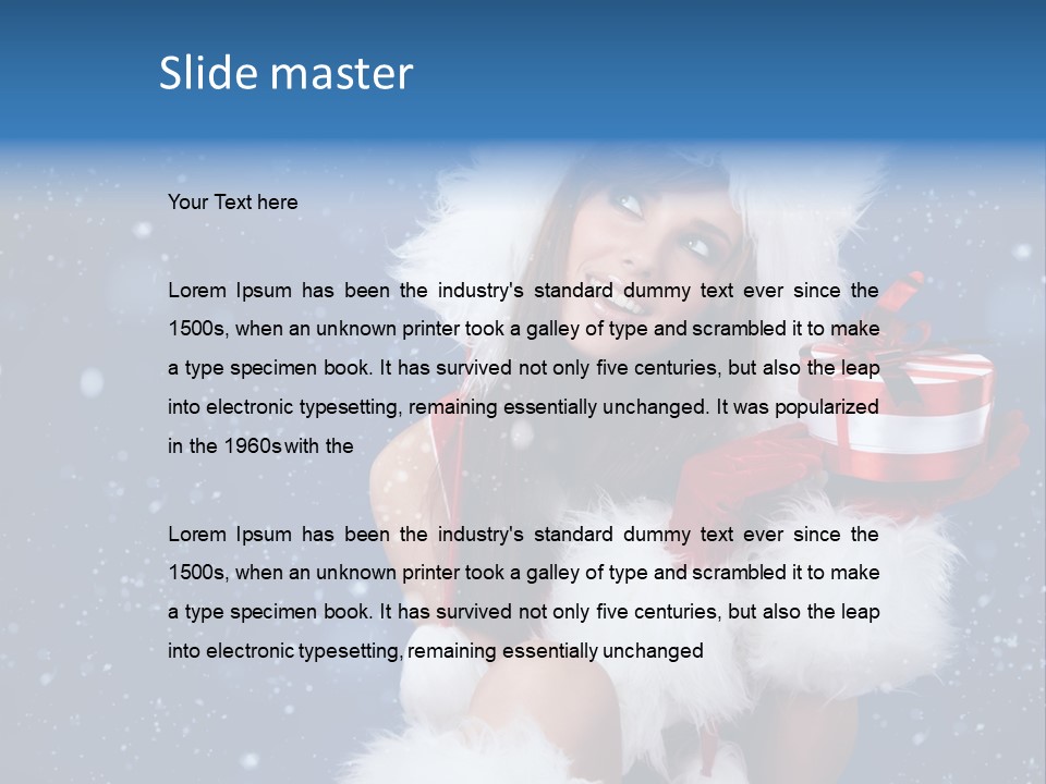 Santa Claus Wallpaper Hd PowerPoint Template