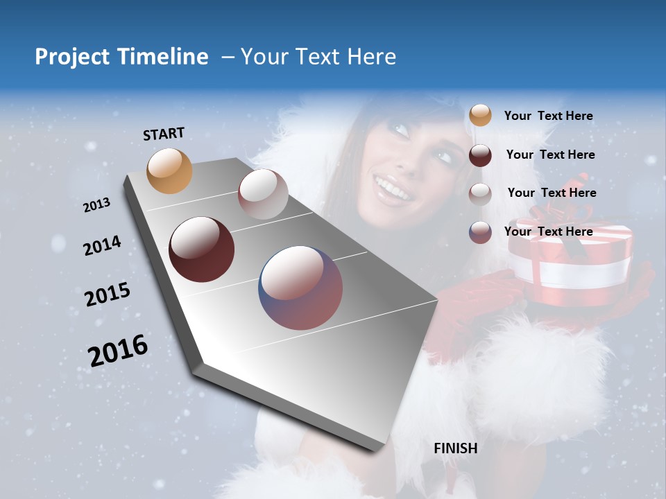Santa Claus Wallpaper Hd PowerPoint Template