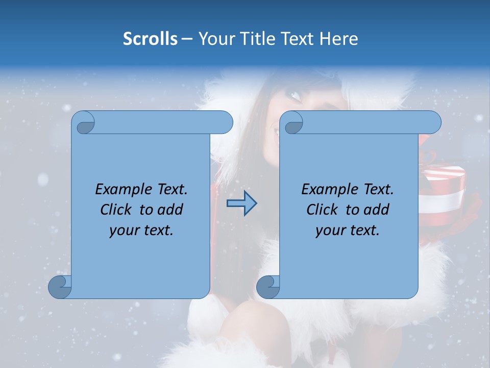 Santa Claus Wallpaper Hd PowerPoint Template
